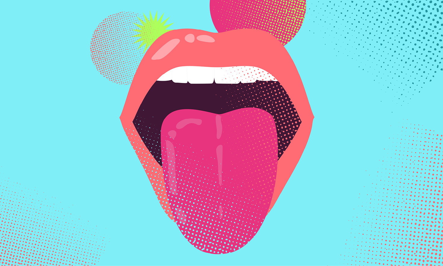 Taste comes from tiny molecules that are released when you chew, drink, or digest food or liquid. 